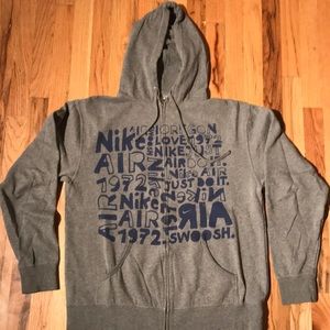Nike zip up hoody